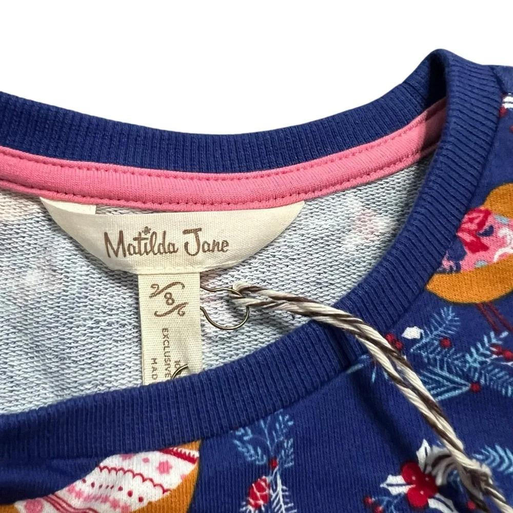 NEW Matilda Jane 8Y Partridge Dress Christmas Holiday